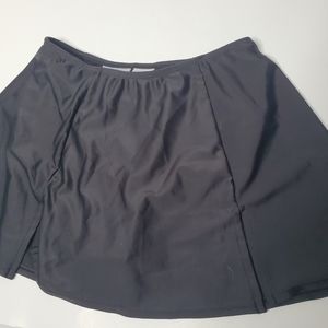 Blair || Black Swim Bottom Skirt